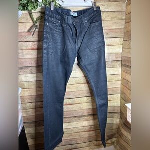 Levi’s 514 Slim Straight Black Coated Denim W34 L32